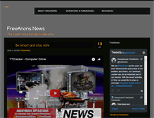 Tablet Screenshot of freeanons.org